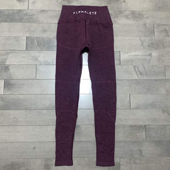 Alphalete Revival Leggings - Crushed Violet - Small - Picture 6 of 14